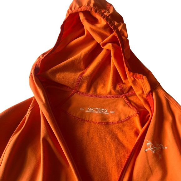Arc'teryx Aptin Zip Hoody Men’s outdoor bright colored 1/2 zip SZ M - Picture 5 of 9